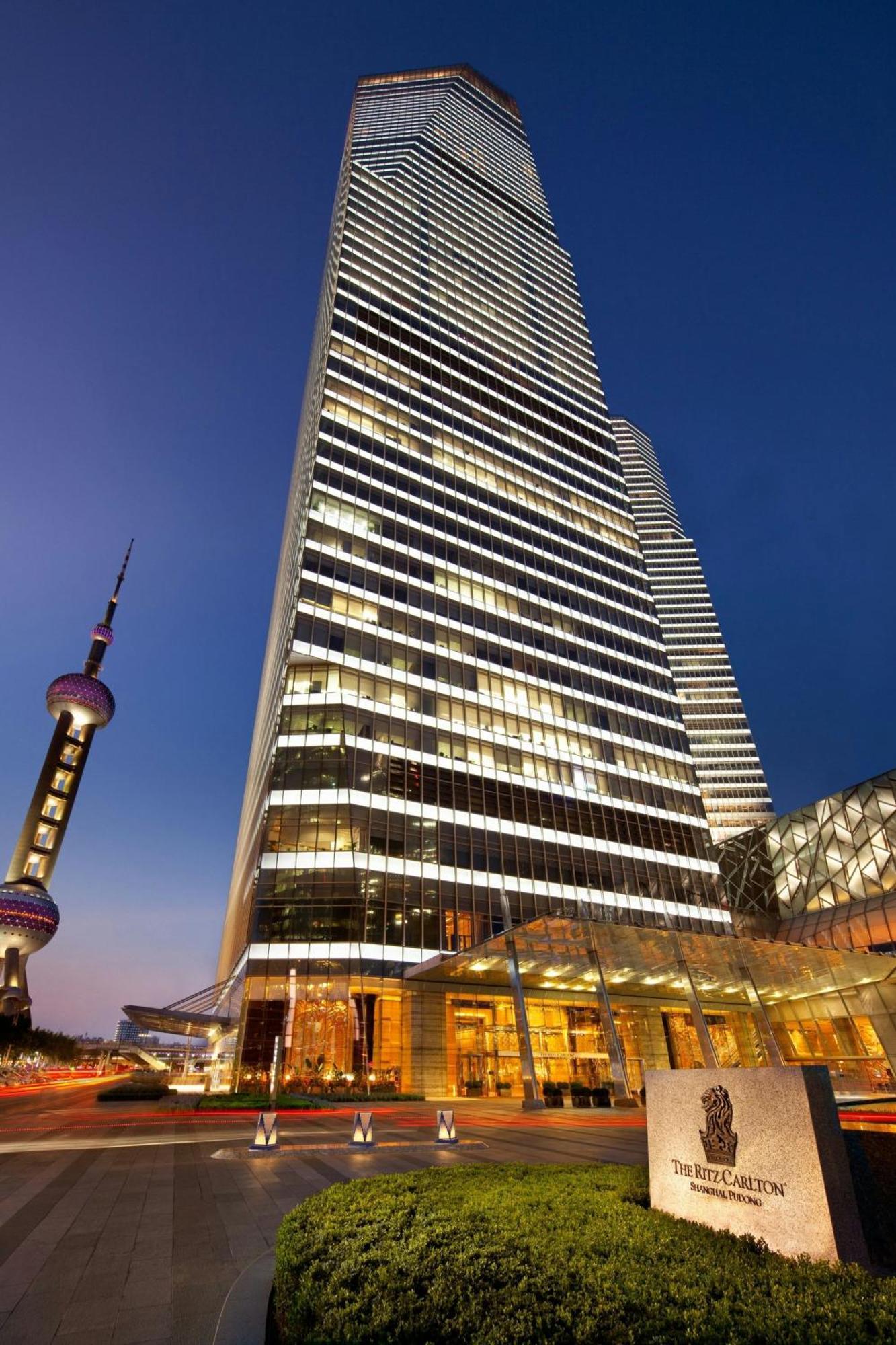 The Ritz-Carlton Shanghai, Pudong Dış mekan fotoğraf